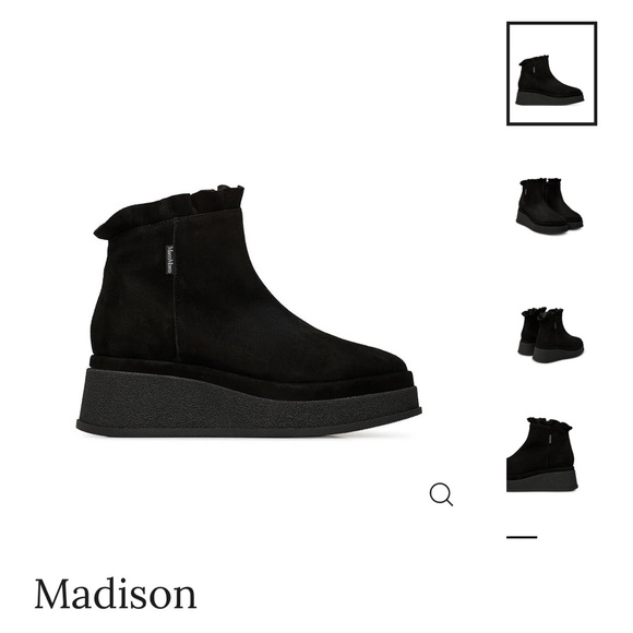 Marco Moreo Madison Boots, Black Suede NEW - Picture 4 of 10